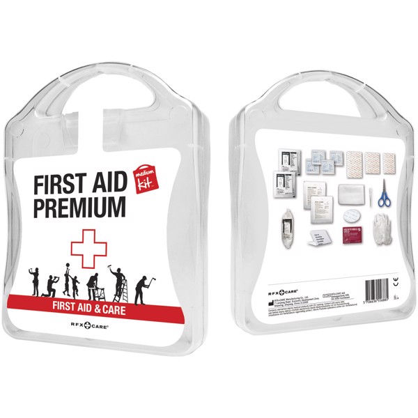 MyKit Medium Premiers Secours PREMIUM - Blanc