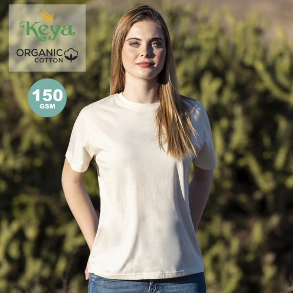 Camiseta Mujer "keya" Organic WM - Natural / XXL