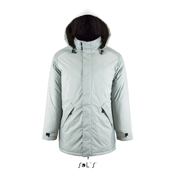 Sol's Robyn - Unisex Jacket With Padded Lining - Metal Grey / 2XL