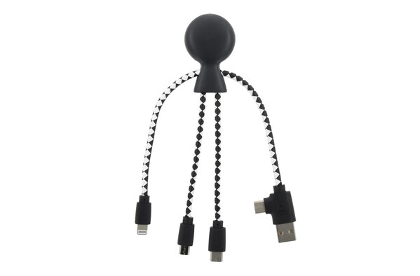 2081 | Xoopar Mr. Bio Charging cable - Black