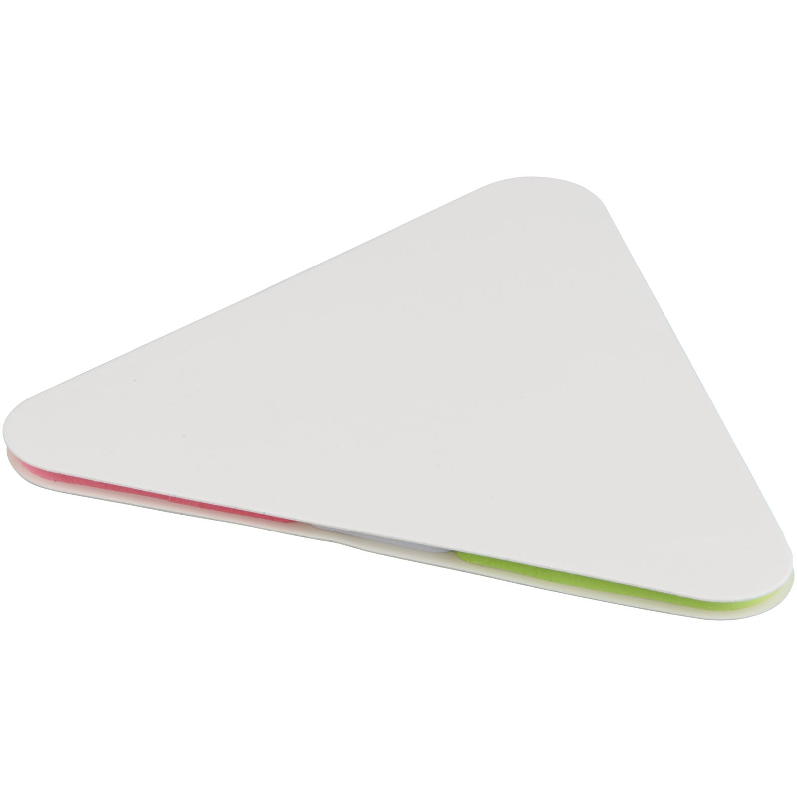 Samolepící štítky ve tvaru trojúhelníku - Bílá