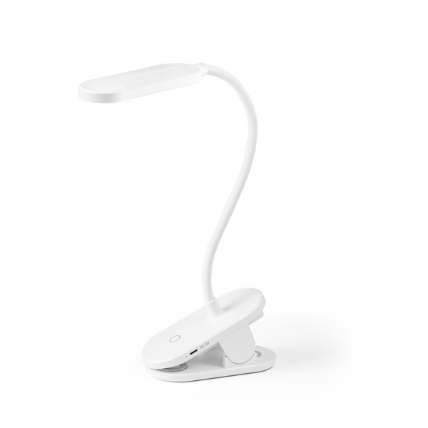 NESBIT II. Portable table lamp in ABS (65% rABS) - White
