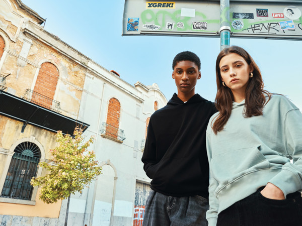 Sweat à capuche en coton recyclé Iqoniq Yoho - Noir / XXXL