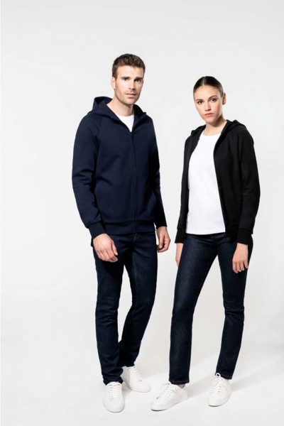 Men's Zipped Hoodie - Deep Navy / M