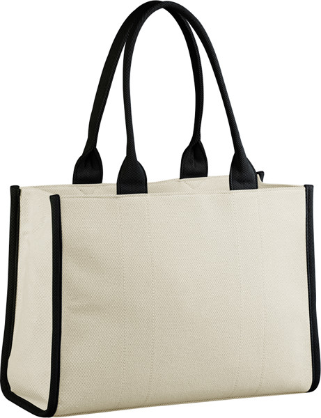 Großer Shopper "Puerto" Quadra | QD 633 - Natural / Black / onesize