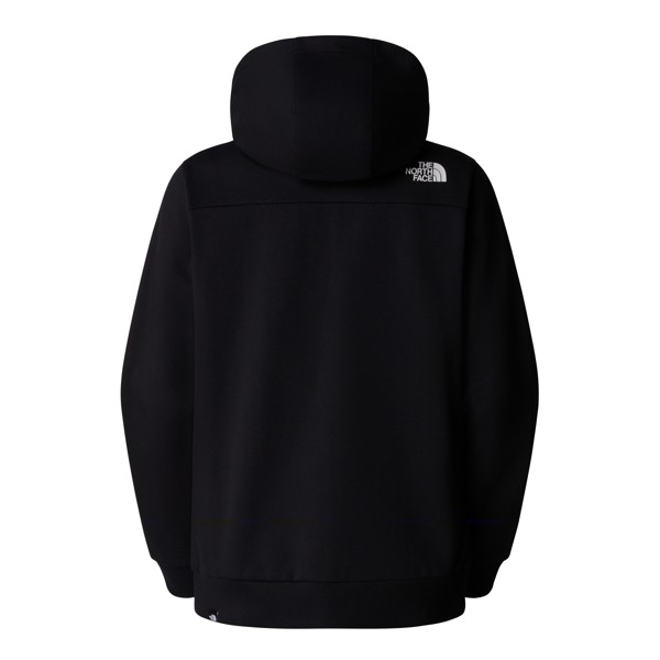 The North Face Women's Simple Dome Full Zip Hoody - BLACK - X/S