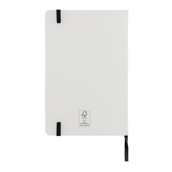 Craftstone A5 recycled kraft and stonepaper notebook - White