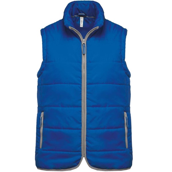 Quilted Bodywarmer - Light Royal Blue / S