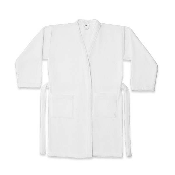 RUFFALO. Badekåbe (350 g/m²) fremstillet af bomuld (82%) og genbrugsbomuld (18%)