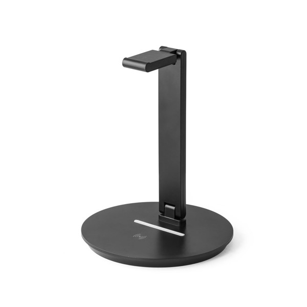 PS - GERST. ABS headphone stand with built-in wireless charger