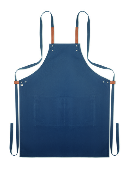 Grembiule in cotone organico Nagpur Colour - Blu