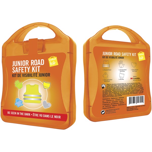 MyKit M Segurança rodoviária crianças - Laranja transparente