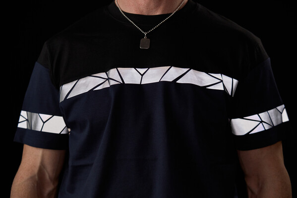 7001 T-shirt PGL Grey/Black 5XL