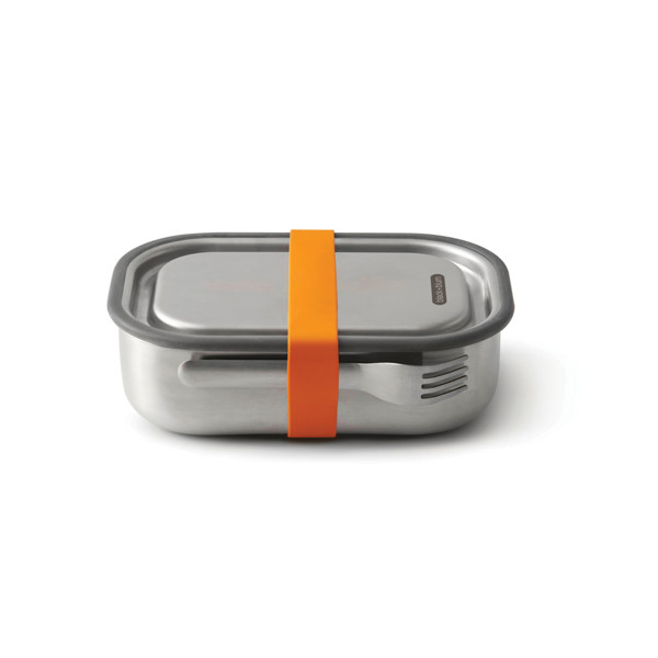 Veľká nerezová krabička na jedlo Black+Blum - Oranžová