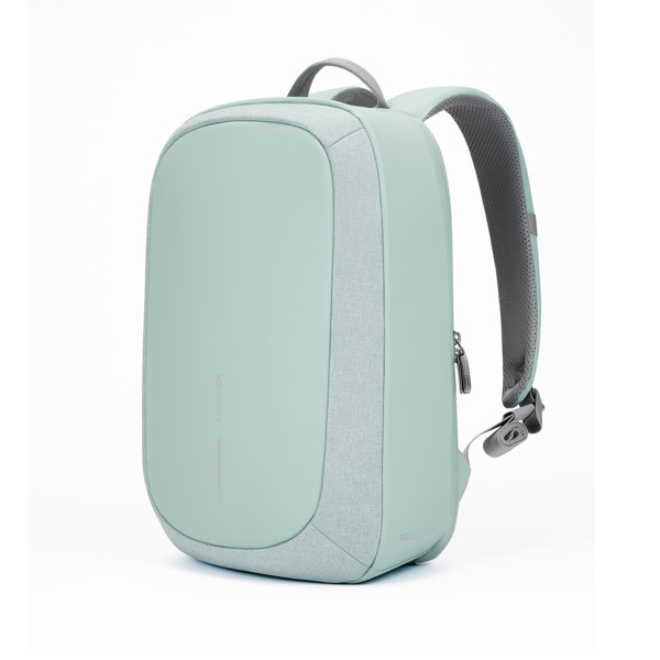 Xd Design Bobby Edge backpack, anti-theft,rPET - Green / Grey