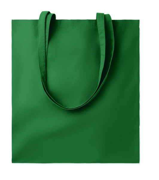 Shopper in cotone da 180gr Cottonel Colour ++ - Verde Scuro