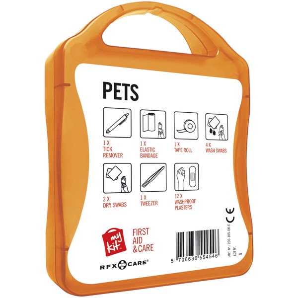 MyKit Animais de estimação - Laranja transparente