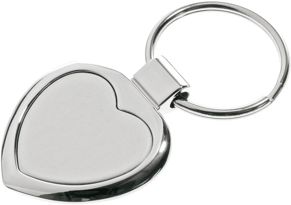 Stout Heart metal keyring