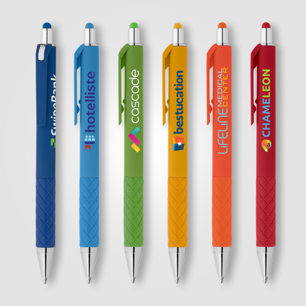 Stylo Gel Islander Bright Stylus Rétractable - Assortiment / Jet d’encre 4 couleurs