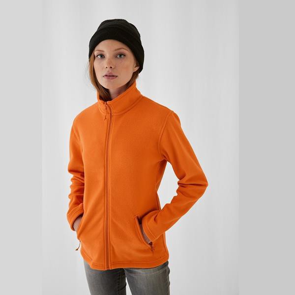 Casaco Polar B&C Id.501 Women 280G - 100% Poliéster - Branco / M