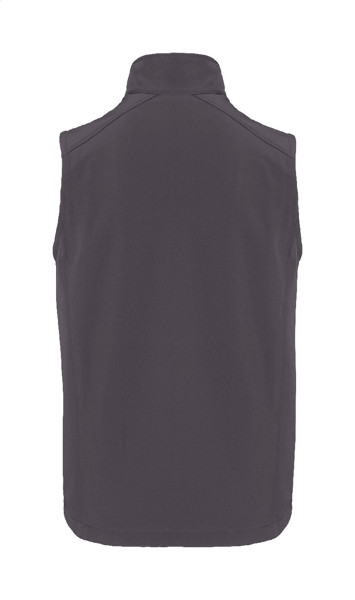 2-Layer Softshell Bodywarmer Vest KA423 - Dark Grey / XXL