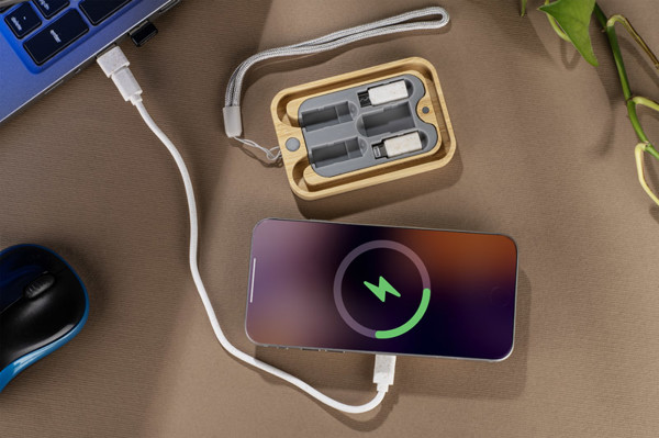 Charging cable set with inductive charger BUMO