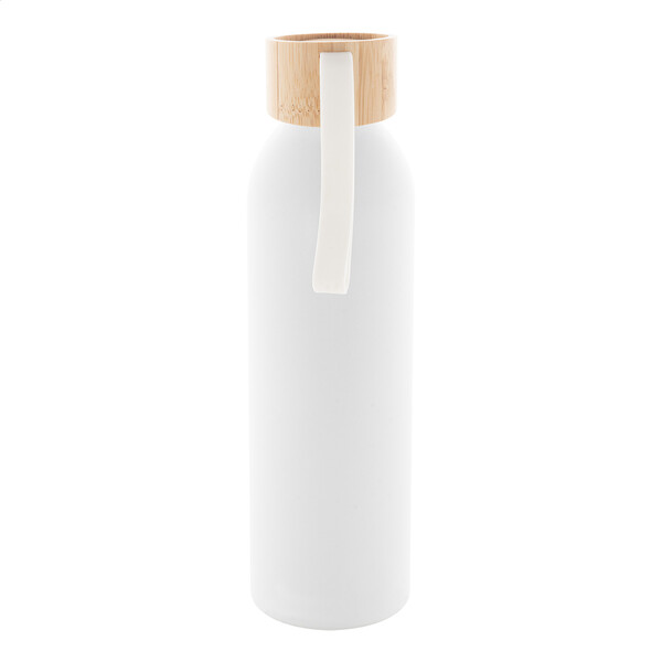 Recycled Aluminium Bottle Ralusip Plus - White