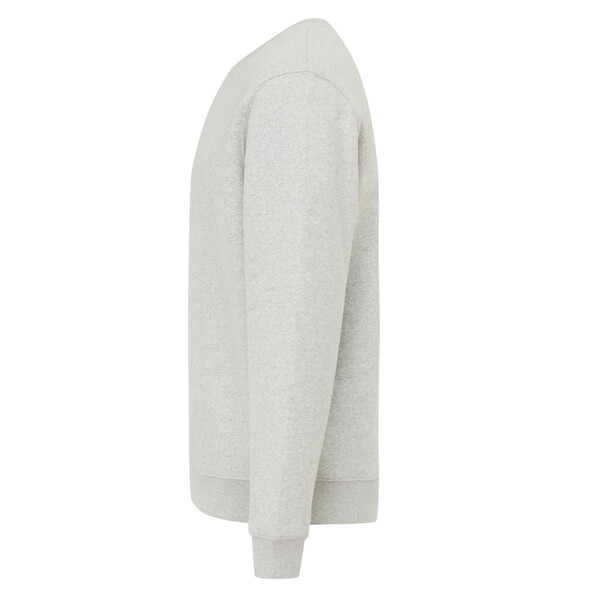 Mikina IQONIQ Torla z recyklované bavlny - Light Heather Grey / XL