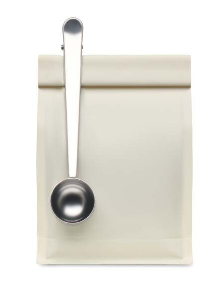 Coffee scoop with bag clip Spooncoop