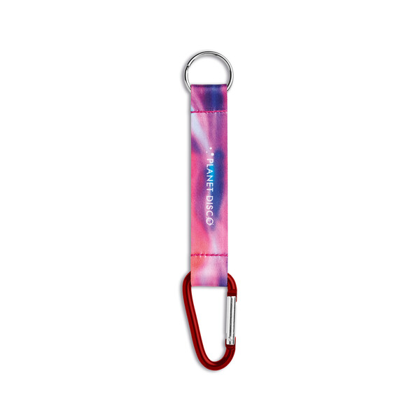 Carabiner with sublimated strap - Red