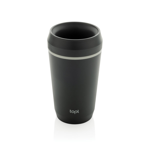 Hrnek Topl To Go 354 ml z RCS recyklovaného plastu - Šedá