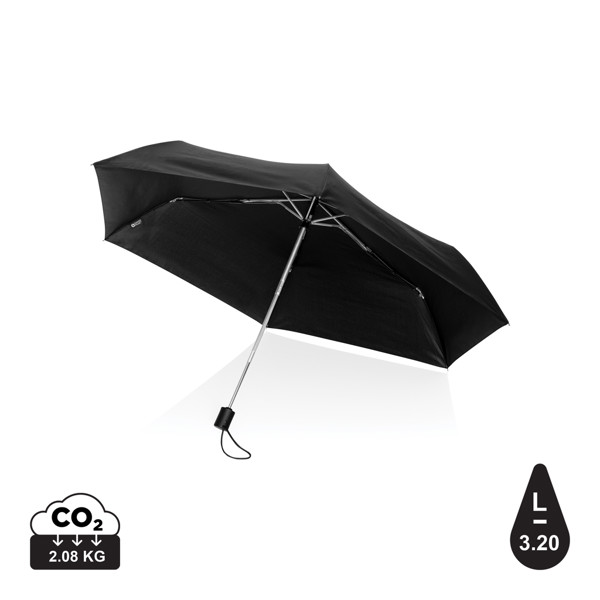 SP Aware™ RPET ultralagani kišobran 20,5" s potpuno automatskim otvaranjem/zatvaranjem