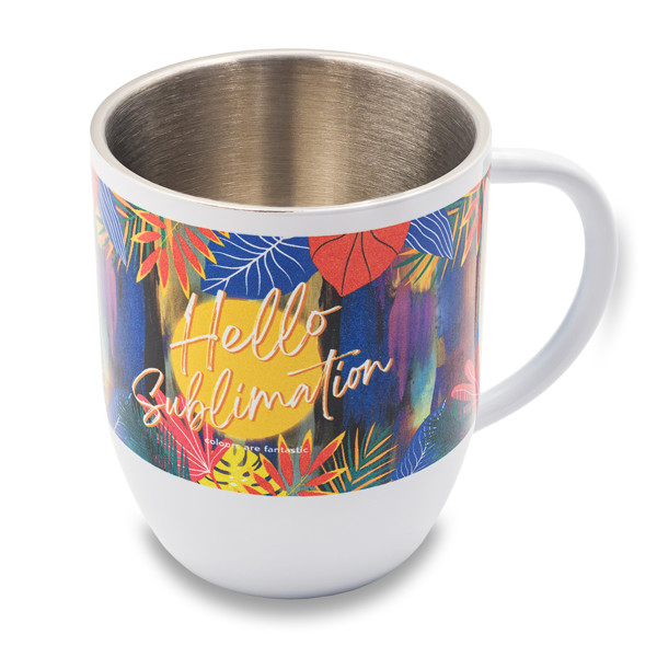 350 ml Day Alis Steel mug with sublimation coating