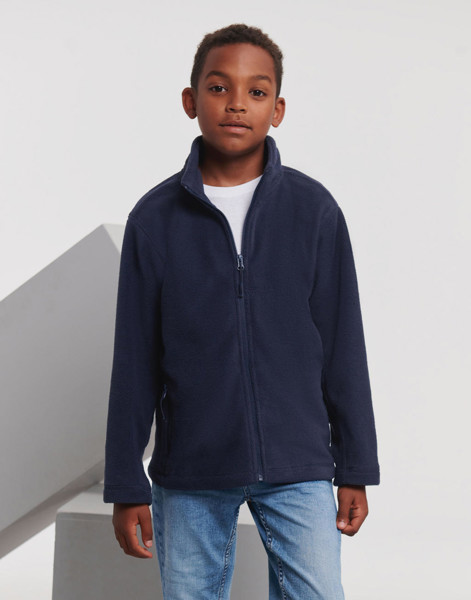 Kids Full Zip Outdoor Fleece - French Navy / 2XL (152/11-12)