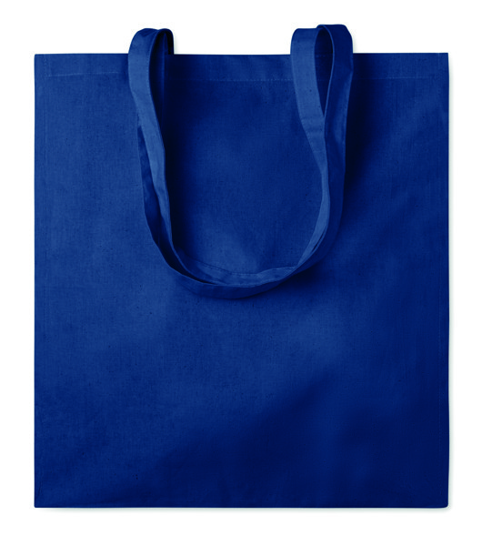 Shopper in cotone c/soffietto Portobello - Blu