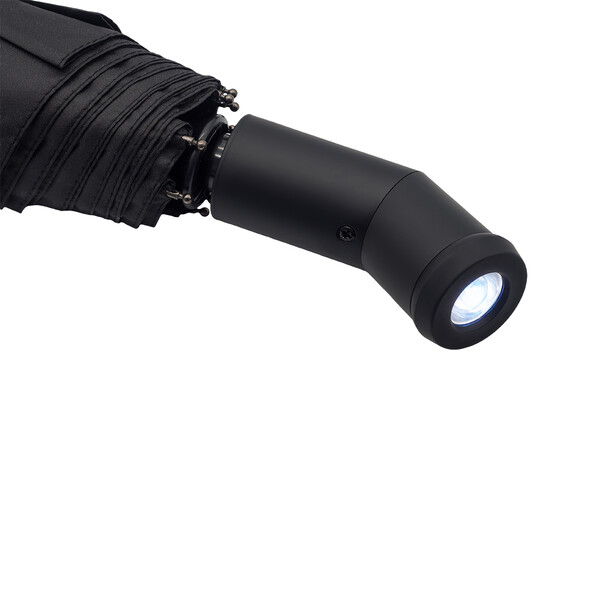 Byoko umbrella with torch - Black