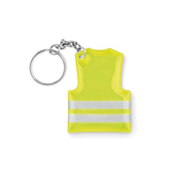 Key ring with reflecting vest Visible Ring