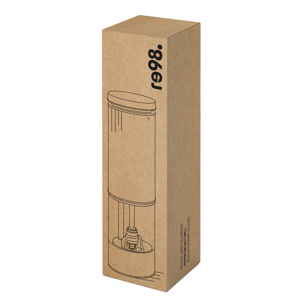 Electric salt or pepper mill CEVARO - silver