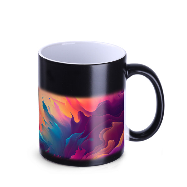 Čarobna skodelica Tomek, keramika, tisk, ki odkriva toploto