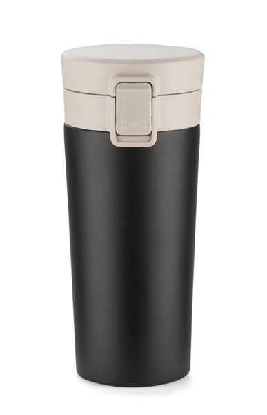 Travel mug STAR 350 ml - black