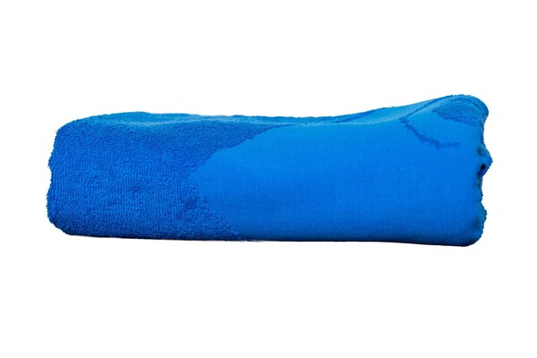 Olima „Anchor” Jacquard Beach Towel - Royal