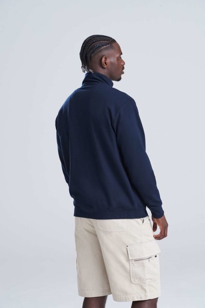 Sophomore 1/4 Zip Sweat - Deep Black / S