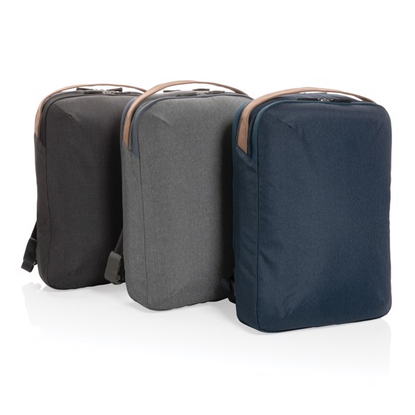 Sac à dos ordinateur two tone deluxe Impact AWARE™ 300D - Bleu Marine