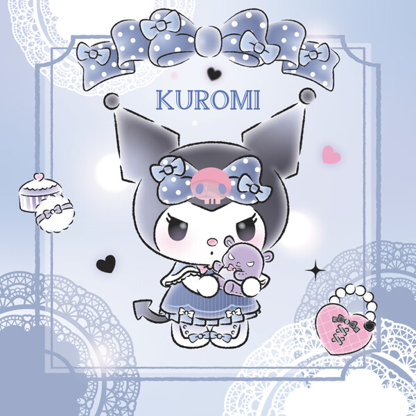 Notique Poznámkový Kalendář Kuromi 2027, 30 x 30 cm - Východní