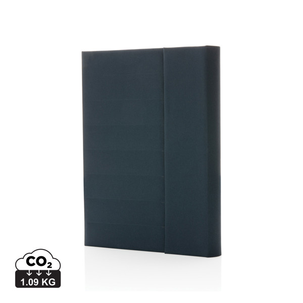 Impact Aware™ A5 Notebook mit Magnetverschluss - Navy Blau