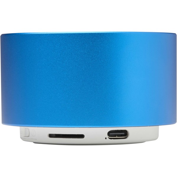 Enceinte sans fil Bluetooth® Ankaa de 3 W en aluminium recyclé - Bleu royal