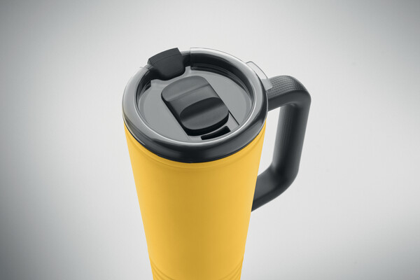 Dubbelwandige beker 700ml. Howler Cup - Geel