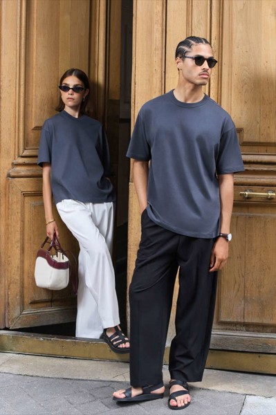 Sol's Boxy Men's Oversized T-Shirt - Lilac / L