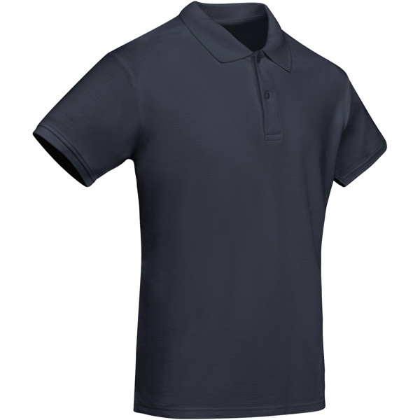 Polo Prince en coton organique à manches courtes pour homme - Bleu marine / M
