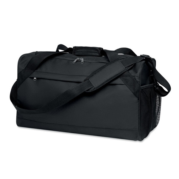 600D RPET sports bag Terra + - Black